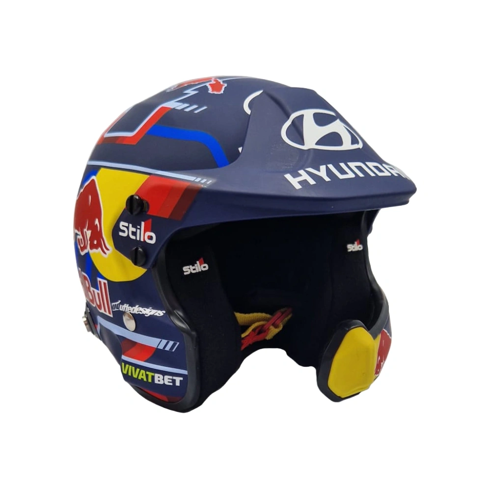 Model přilby WRC Ott Tänak 2024 STILO 1:2
