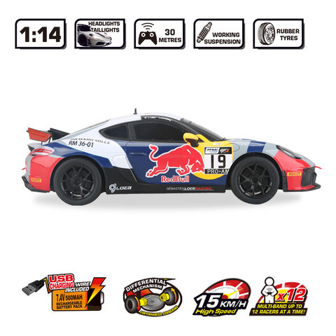 Model Porsche GT4 Sebastian Loeb Racing RC 1:14 na dálkové ovládání