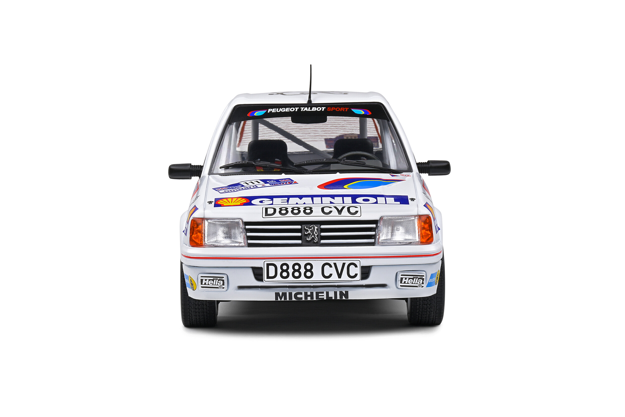 Model Solido Peugeot 205 GTI Colin McRae 1:18 Lombard Rally 1988