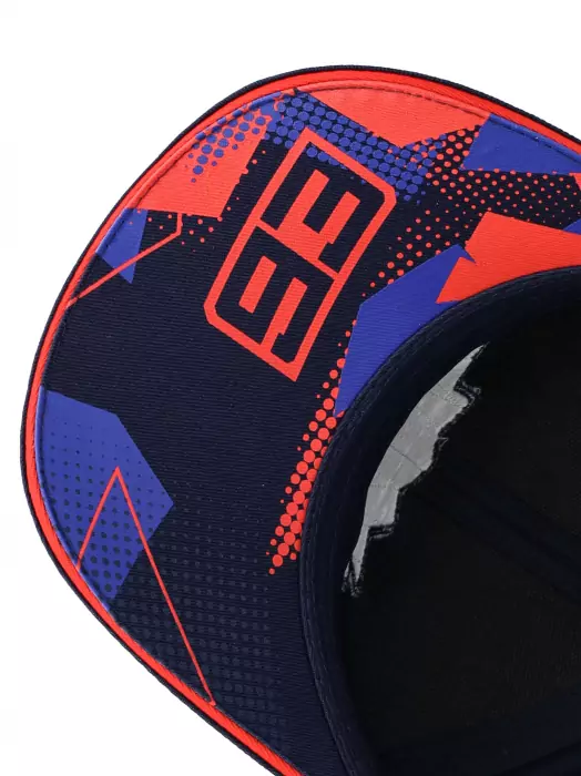 Kšiltovka Marc Marquez 93 - Red Bull se zahnutým kšiltem