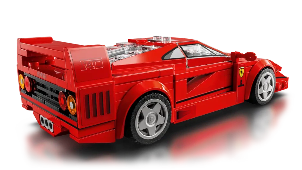 LEGO stavebnice Ferrari F40 červené