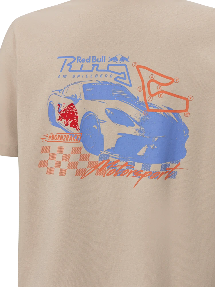 Volnočasové tričko Red Bull Ring RACE s motivem Porsche - XL