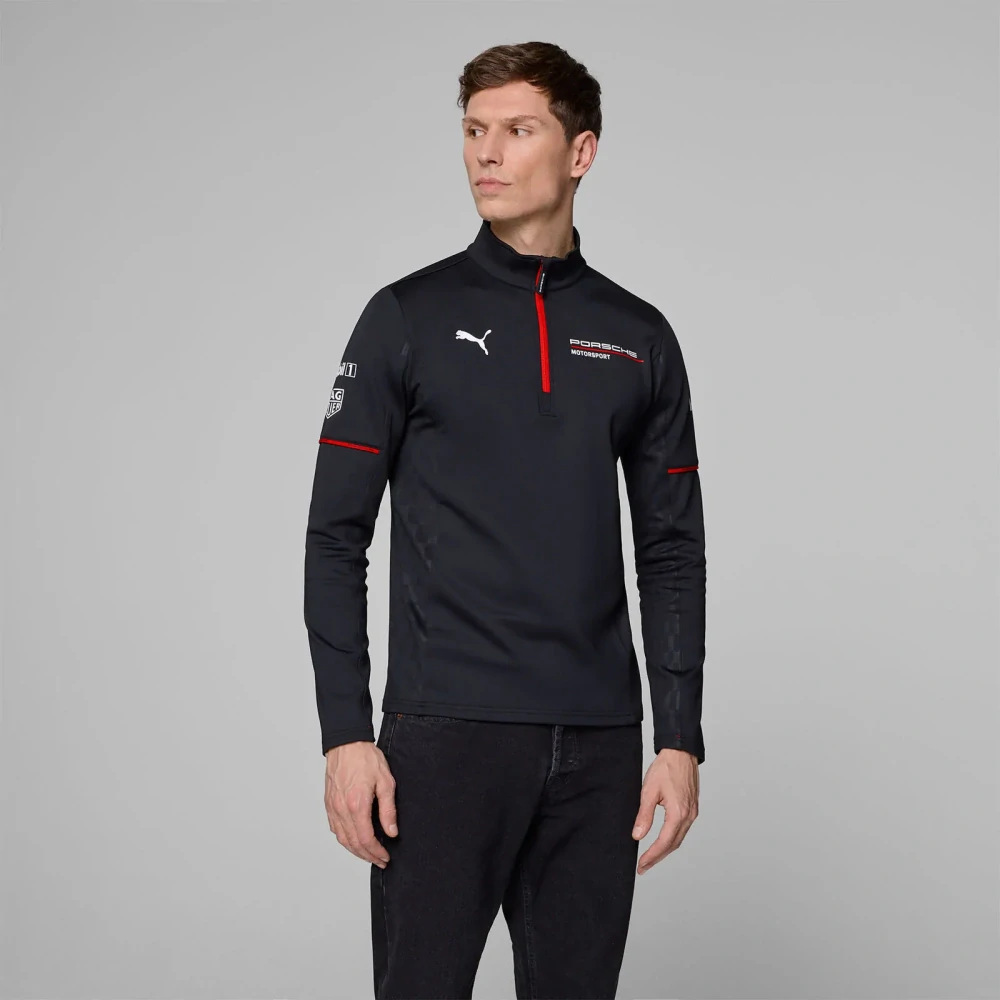 Týmová mikina Porsche Motorsport s logy sponzorů