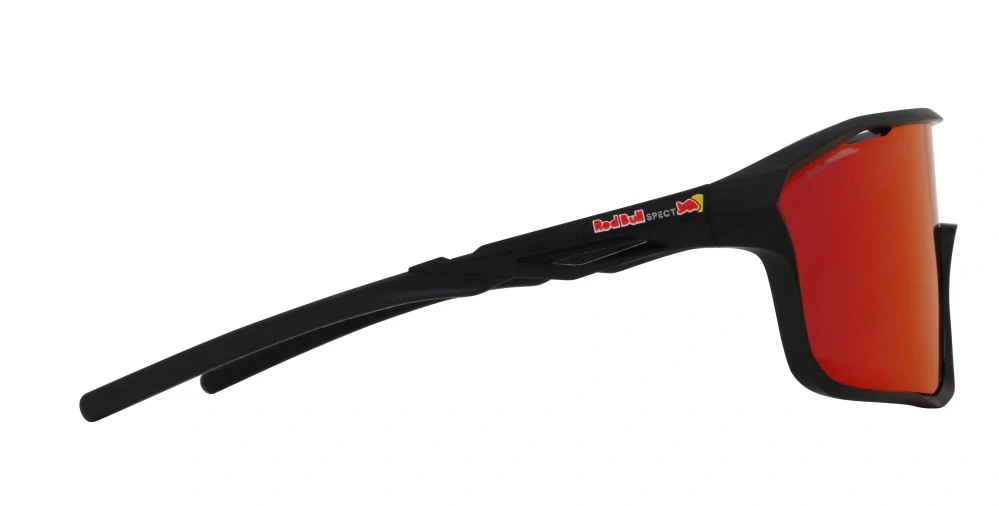 Red Bull Spect sluneční brýle RUMBLE černé s modro purpurovým sklem
