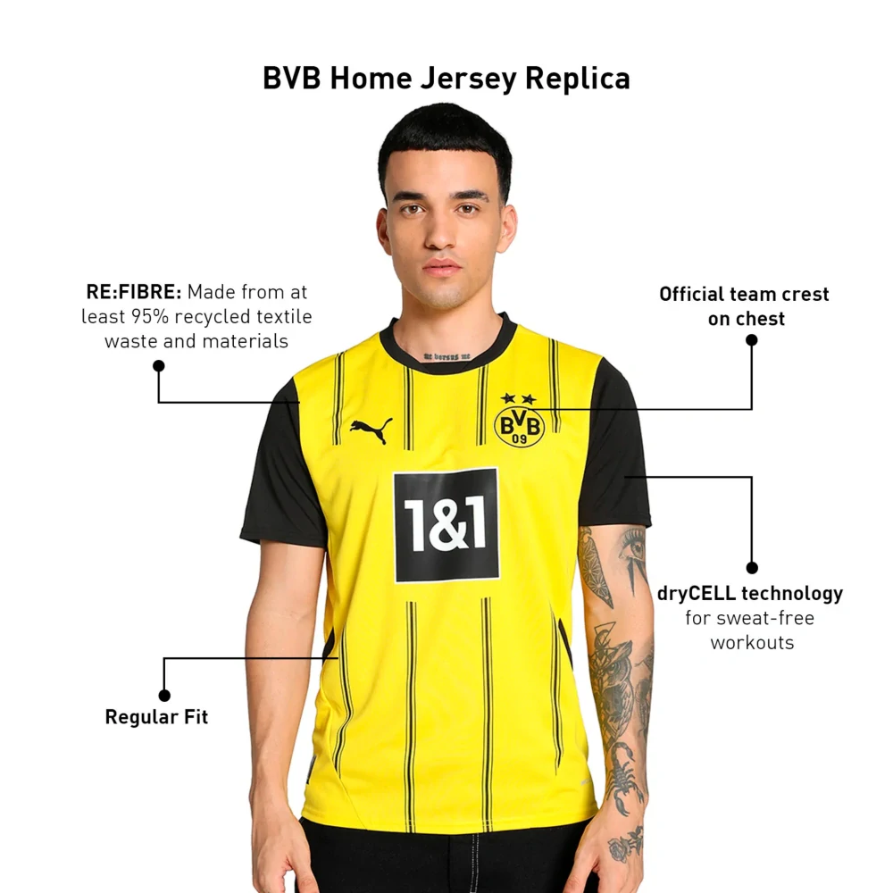 BVB Dortmund domácí dres Puma 24/25 - Replica - XL