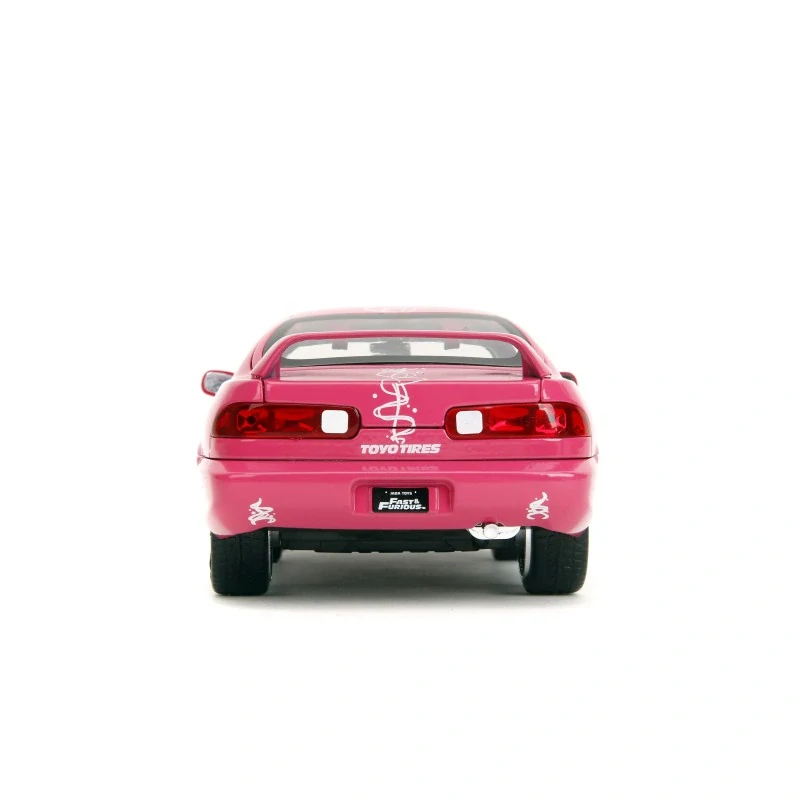 Model Rychle a Zběsile Honda Integra Type R 1:24 růžová