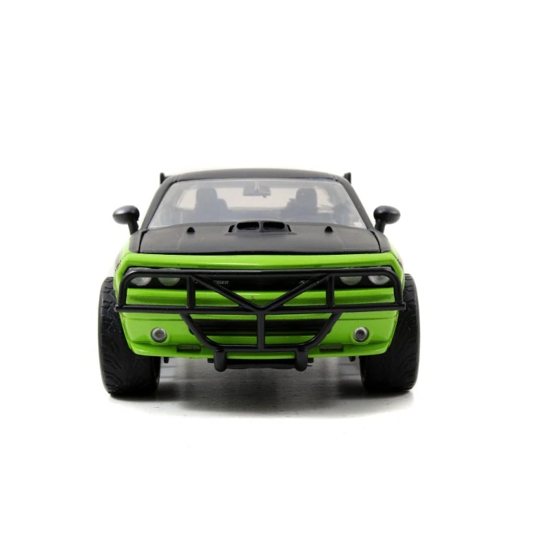 Model Rychle a Zběsile Dodge Challenger SRT8 off road 1:24 zeleno černý  