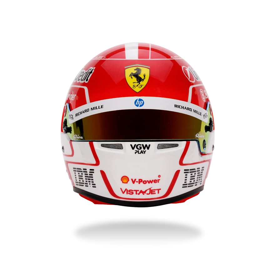 Model přilby Charles Leclerc 2025 BELL 1:2
