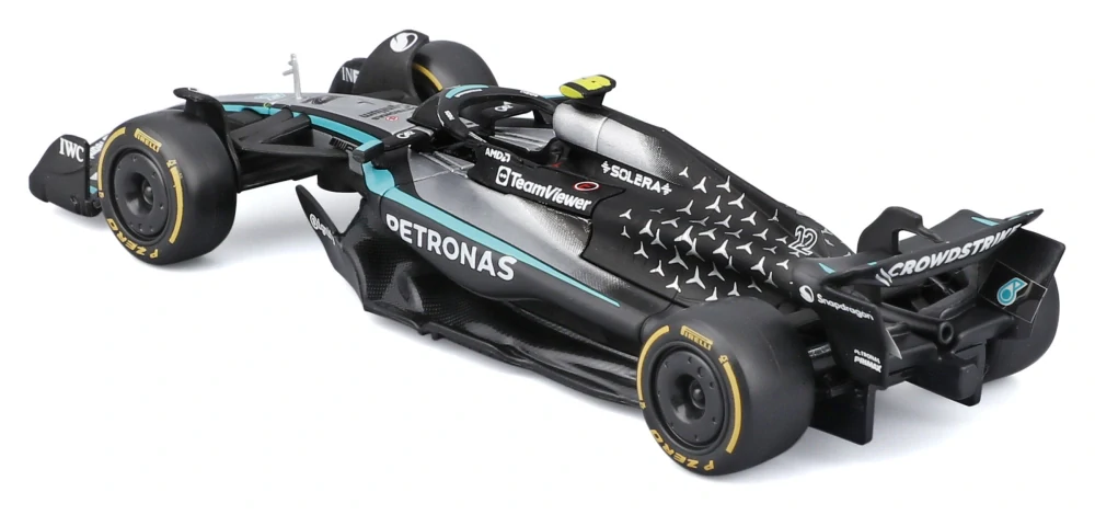 Model Mercedes AMG Petronas F1 W16 BBurago #12 Kimi Antonelli 2025 1:43