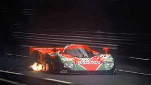 3D obraz PETROL ART Mazda 787B - Johnny Herbert - Le Mans