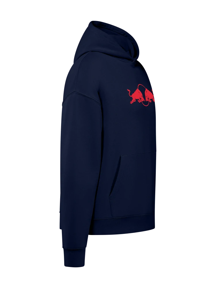 Mikina s kapucí Oracle Red Bul Racing edice SPARK tmavě modrá s logem - XXL