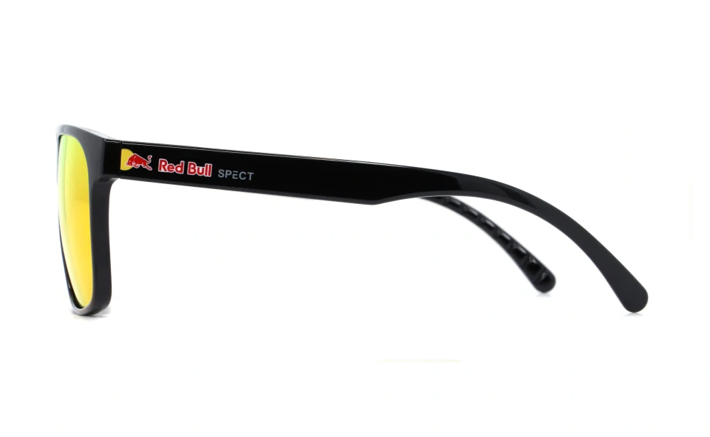 Red Bull Spect sluneční brýle EARLE černé s  oranžovými skly