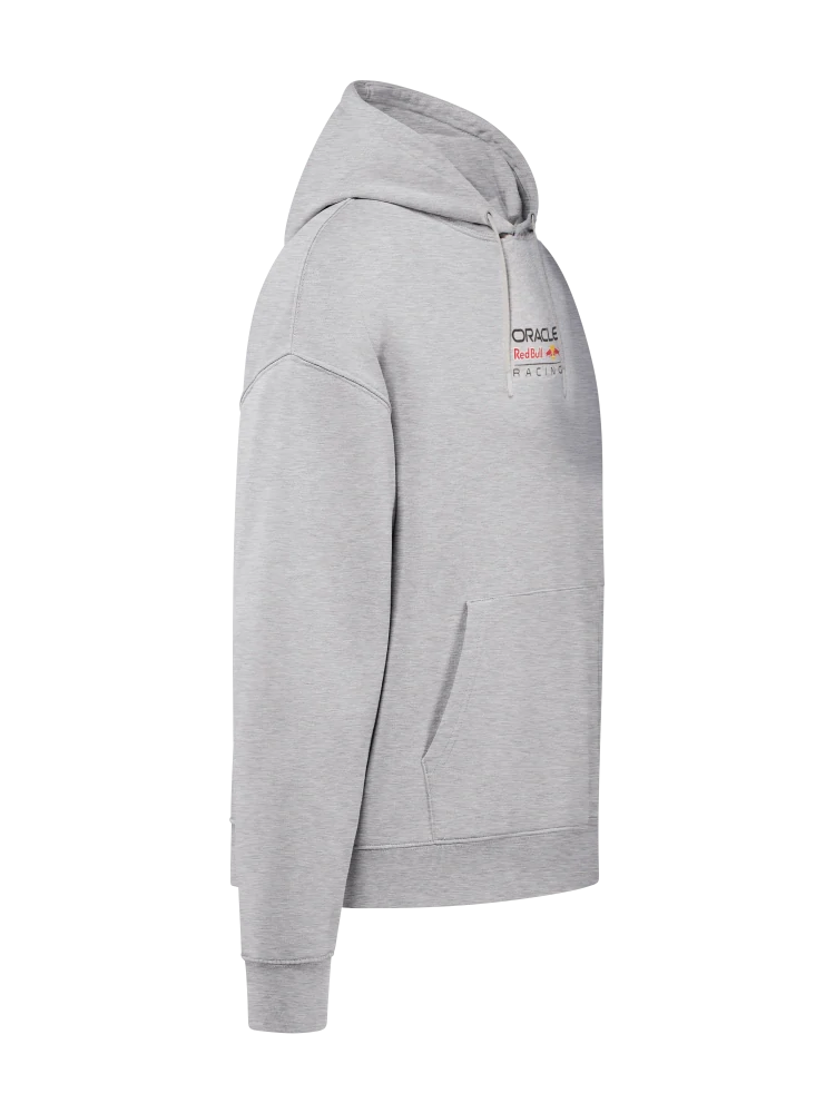 Mikina s kapucí Oracle Red Bul Racing edice RACING šedá s logem - XS