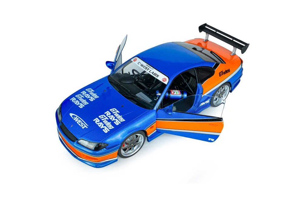 Model Rychle a Zběsile Nissan Silvia TOKYO DRIFT – MONA LISA – 2006 1:18