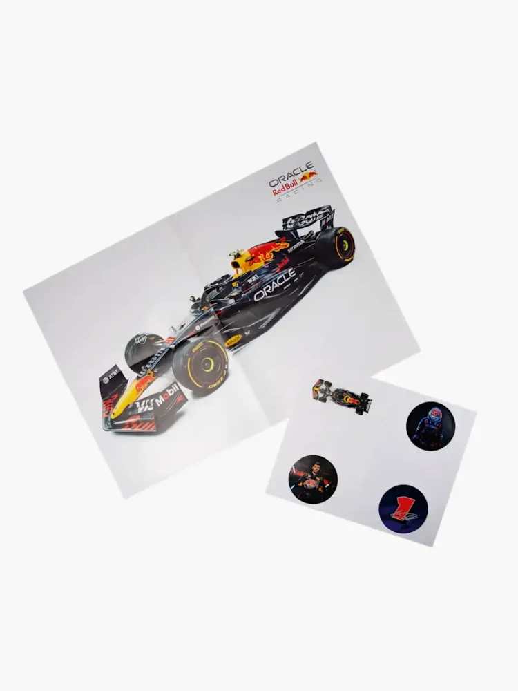 Stavebnice modelu Red Bull RB21 - Max Verstappen - vánoční edice