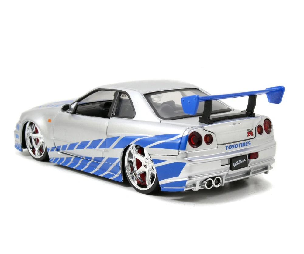 Model Rychle a Zběsile Nissan Skyline R34 2002 1:24