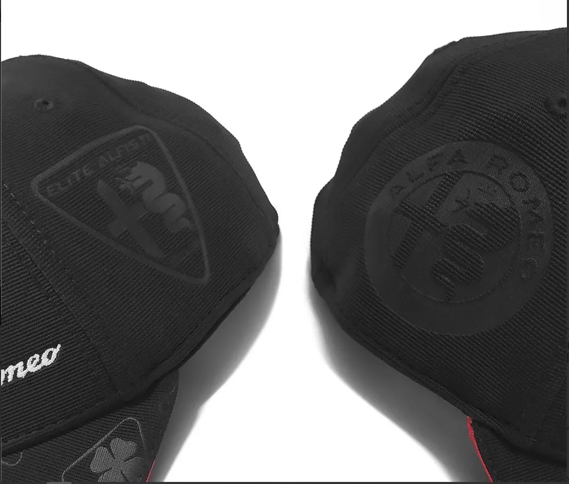 Alfa Romeo volnočasová kšiltovka Elite černá 