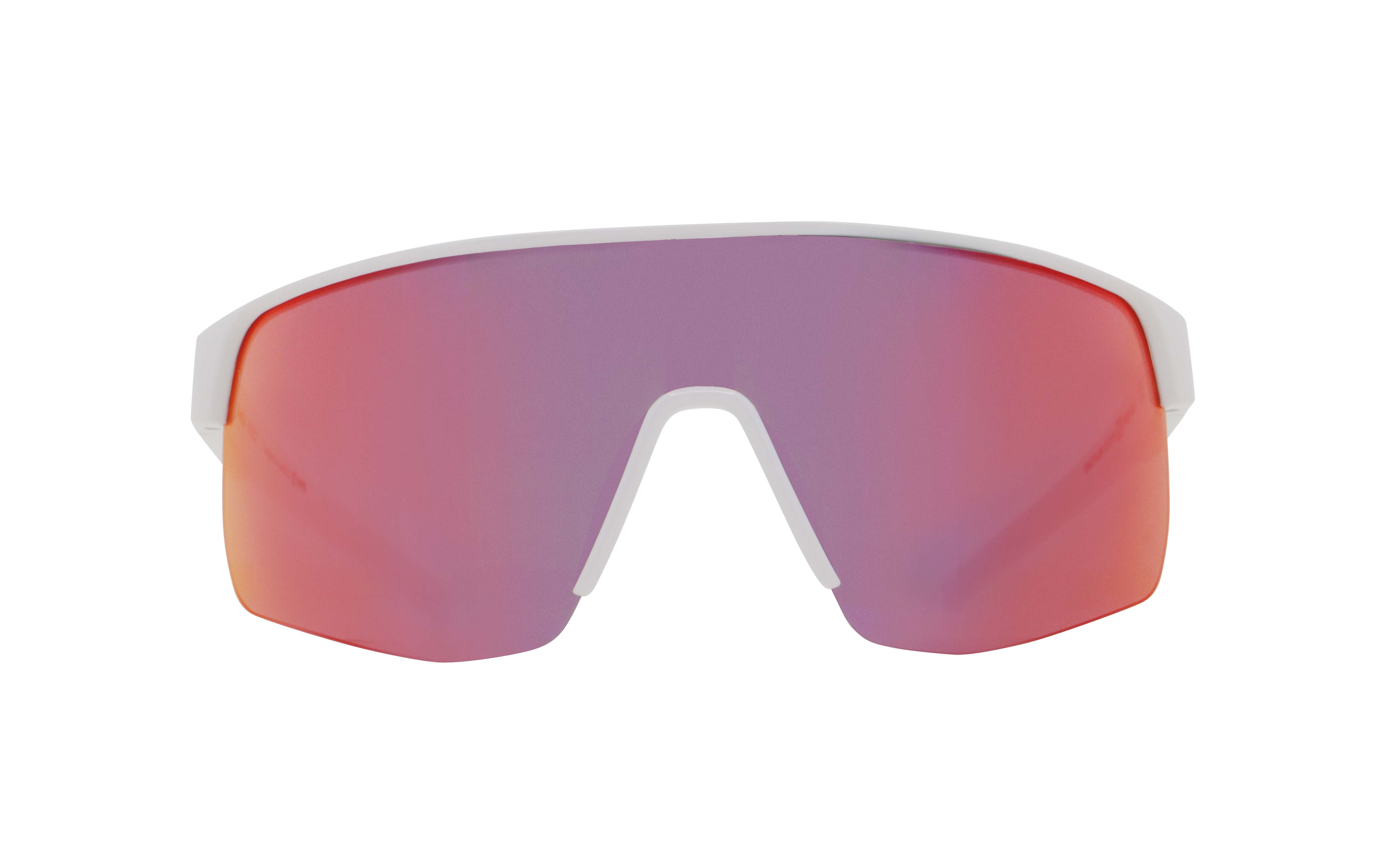 Red Bull Spect sluneční brýle DAKOTA bílé s modro červeným sklem