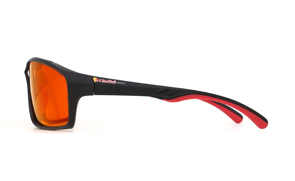 Red Bull Spect sluneční brýle DRILL  černé s oranžovými skly