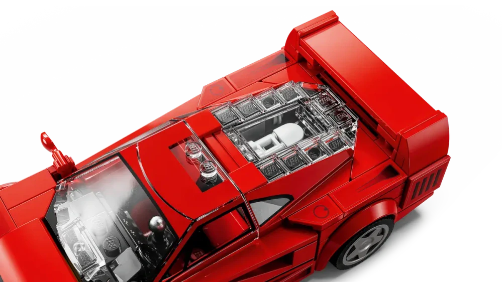 LEGO stavebnice Ferrari F40 červené
