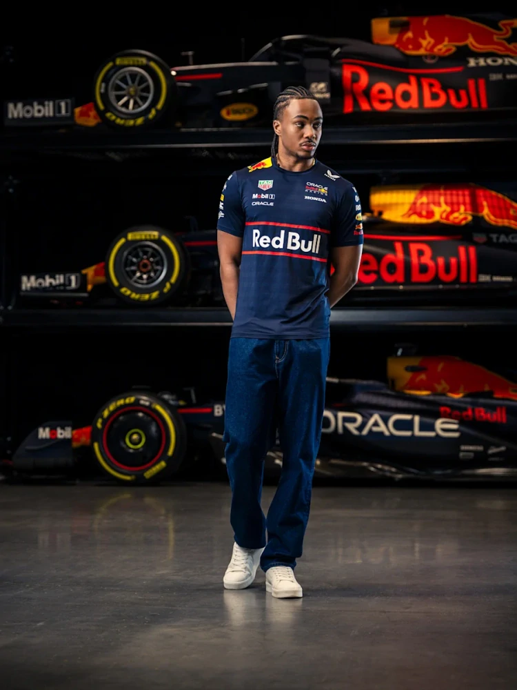 Týmové tričko Oracle Red Bull Racing s logy sponzorů