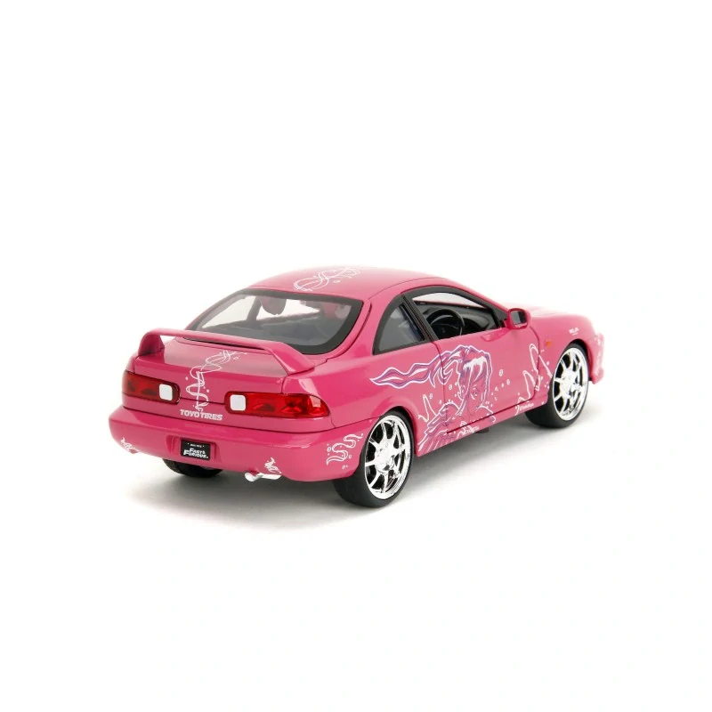 Model Rychle a Zběsile Honda Integra Type R 1:24 růžová
