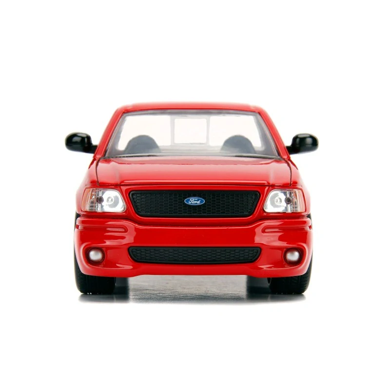 Model Rychle a Zběsile Ford F-150 SVT Lightning Brian's FF 1999 1:24 červený