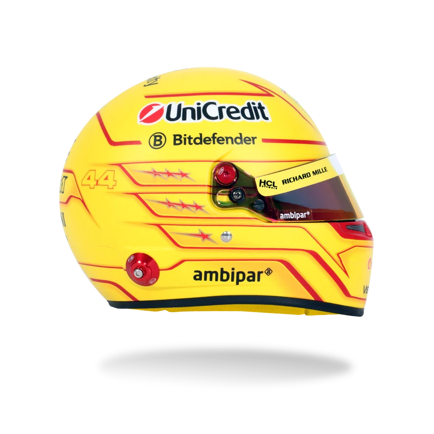 Model přilby Lewis Hamilton 2025 BELL 1:2