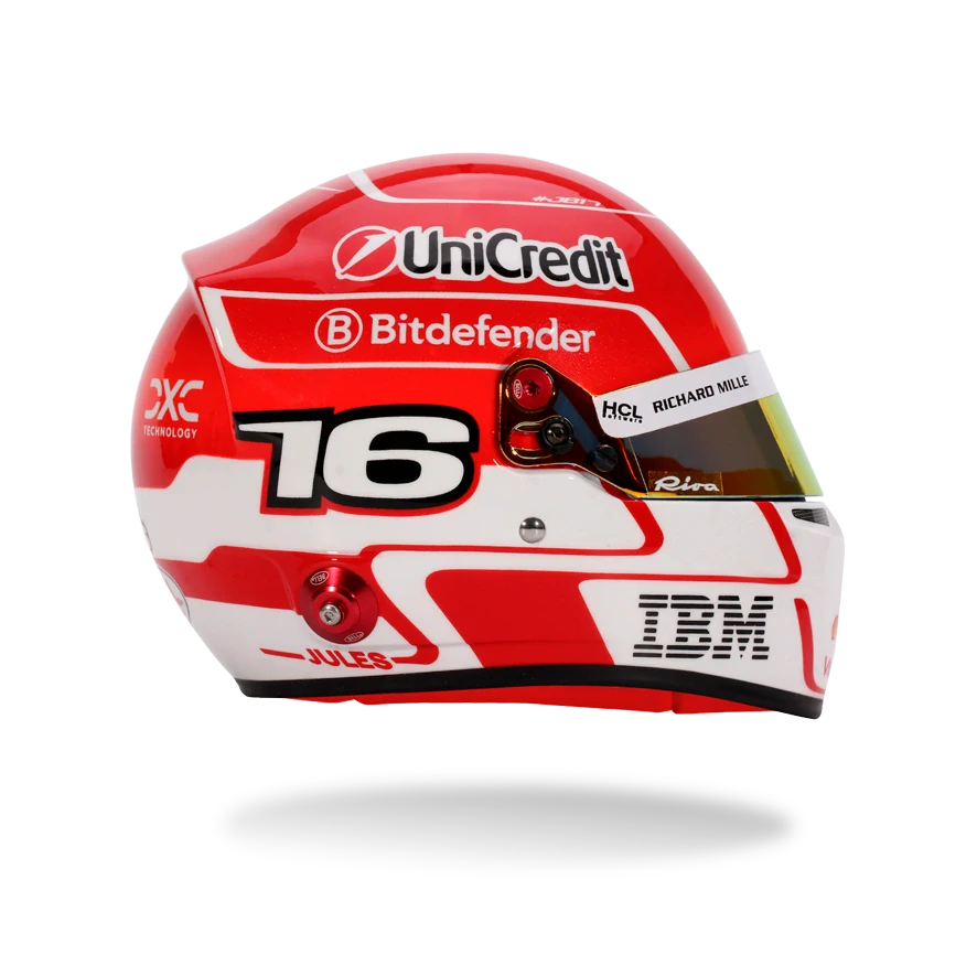 Model přilby Charles Leclerc 2025 BELL 1:2