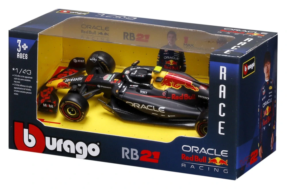 Model Red Bull F1 RB21 BBurago #22 Yuki Tsunoda 2025 1:43 