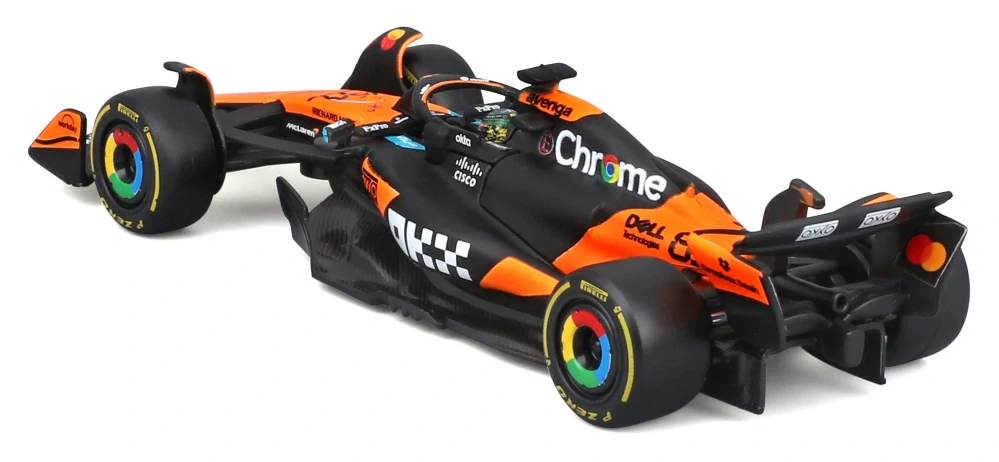 Model McLaren F1 MCL39 BBurago #81 Oscar Piastri 2025 1:43 Signature