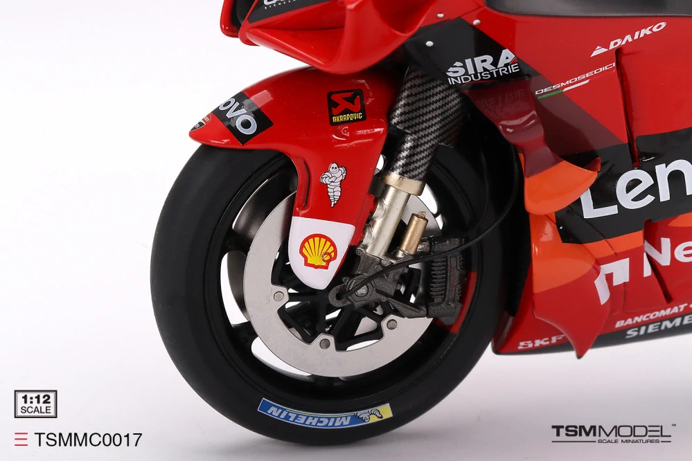 Model TSM MotoGP - Ducati Desmosedici Jack Miller GP22 #43 2022 1:12