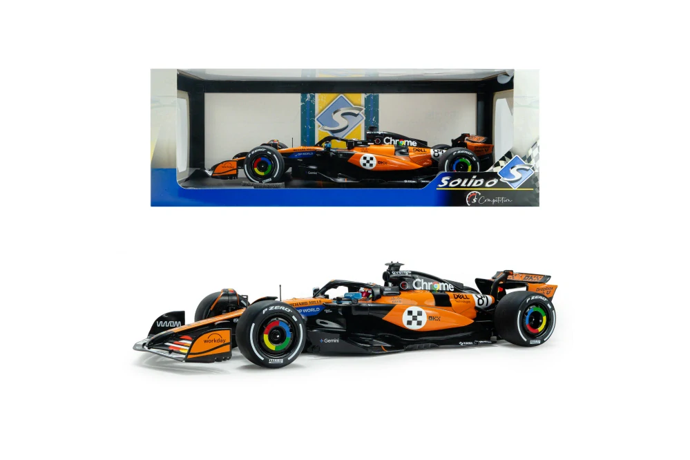 Model Solido McLaren F1 MCL39 Oscar Piastri - Monaco 2025 1:18