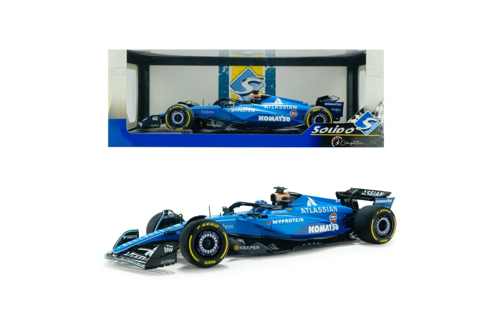 Model Solido Williams F1 FW47 A. Albon - Australia 2025 1:18