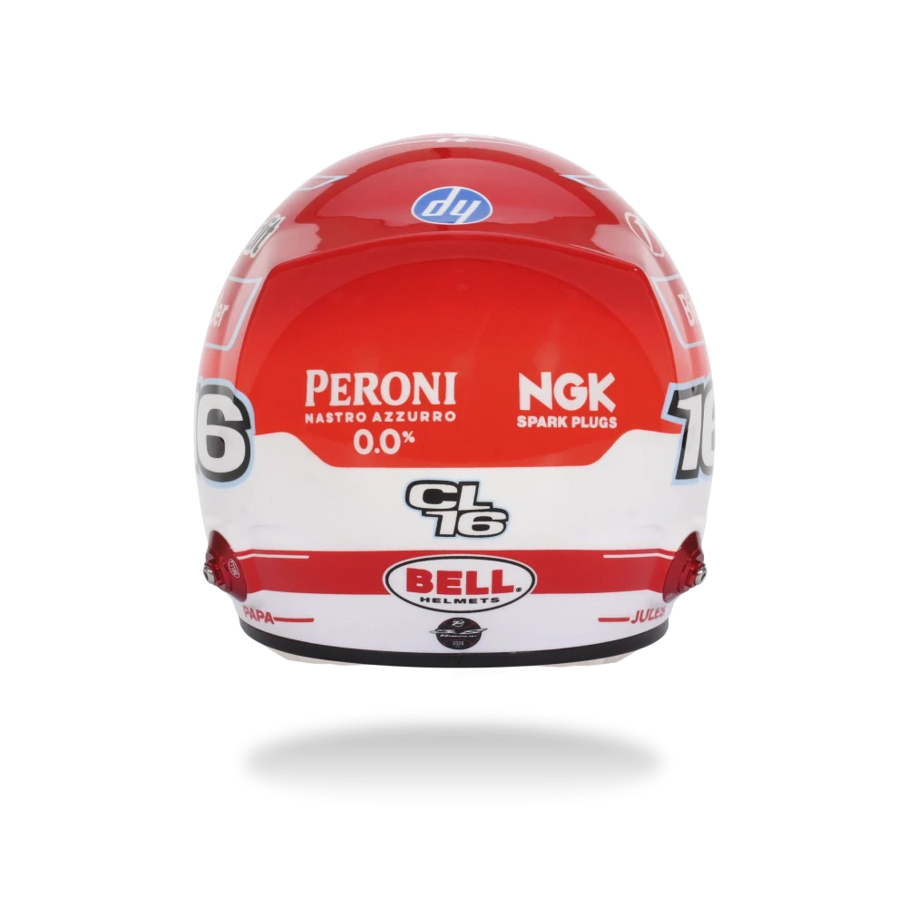 Model přilby Charles Leclerc 2026 BELL 1:2