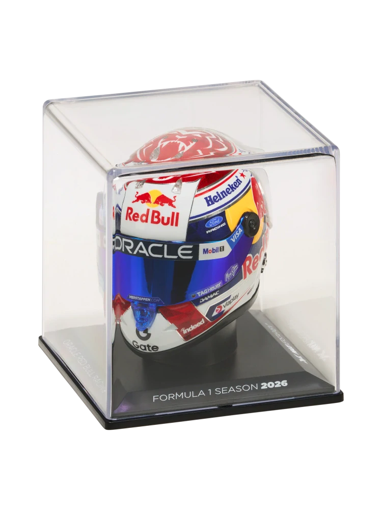 Model přilby Max Verstappen 2026 1:4 Schuberth