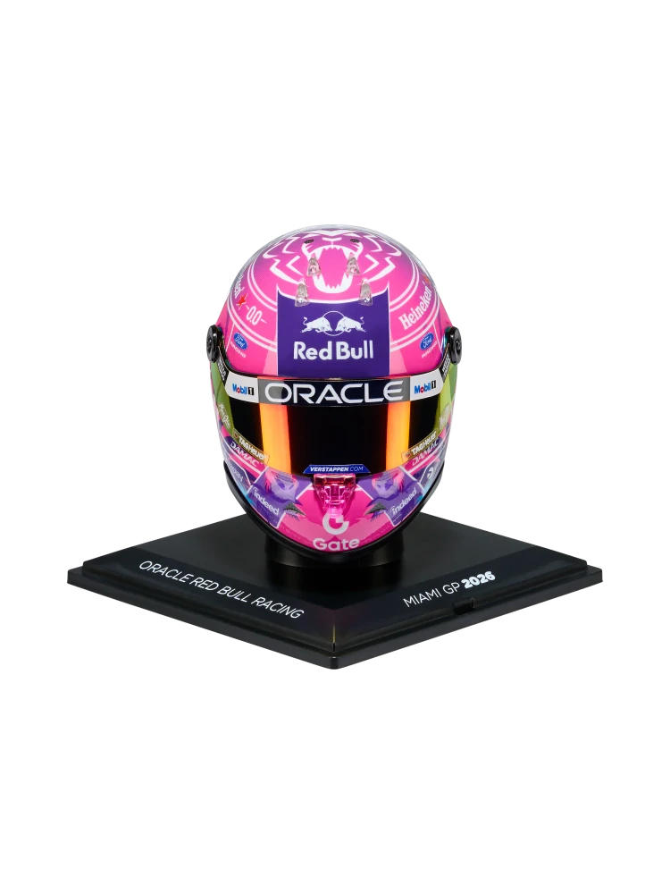 Model přilby Max Verstappen 2026 1:4 Schuberth - MIAMI