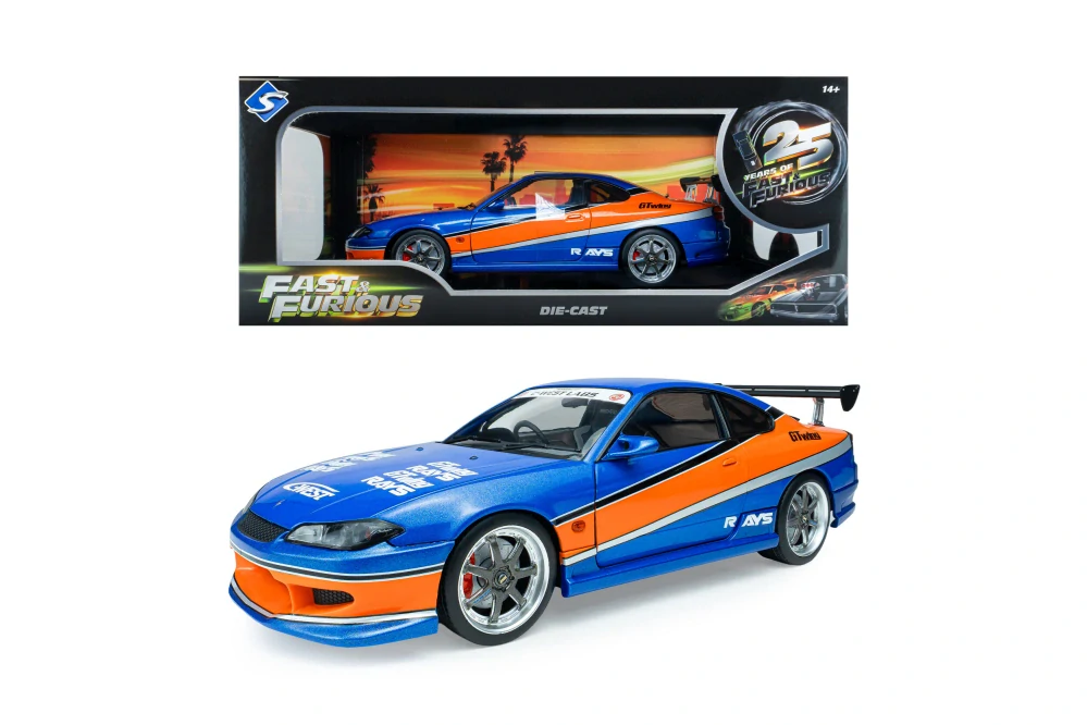 Model Rychle a Zběsile Nissan Silvia TOKYO DRIFT – MONA LISA – 2006 1:18