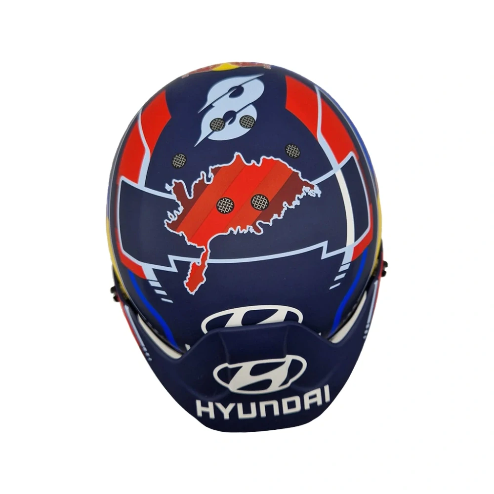 Model přilby WRC Ott Tänak 2024 STILO 1:2