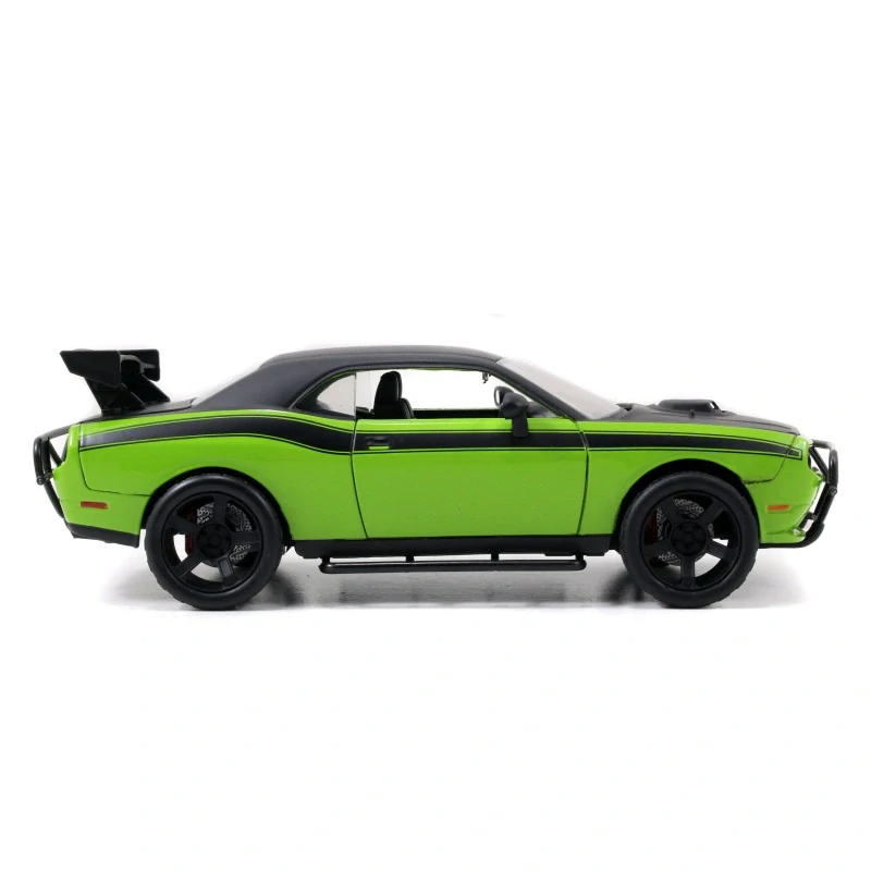 Model Rychle a Zběsile Dodge Challenger SRT8 off road 1:24 zeleno černý  