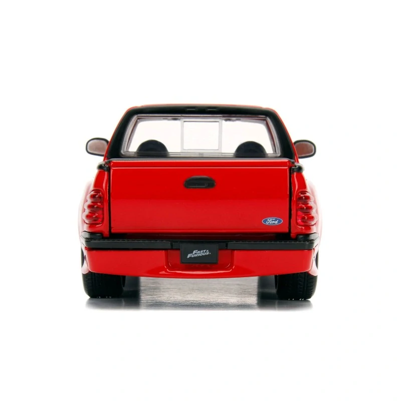 Model Rychle a Zběsile Ford F-150 SVT Lightning Brian's FF 1999 1:24 červený