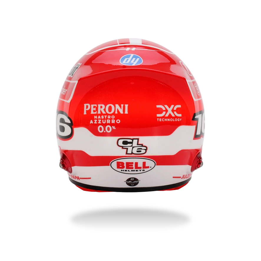 Model přilby Charles Leclerc 2025 BELL 1:2