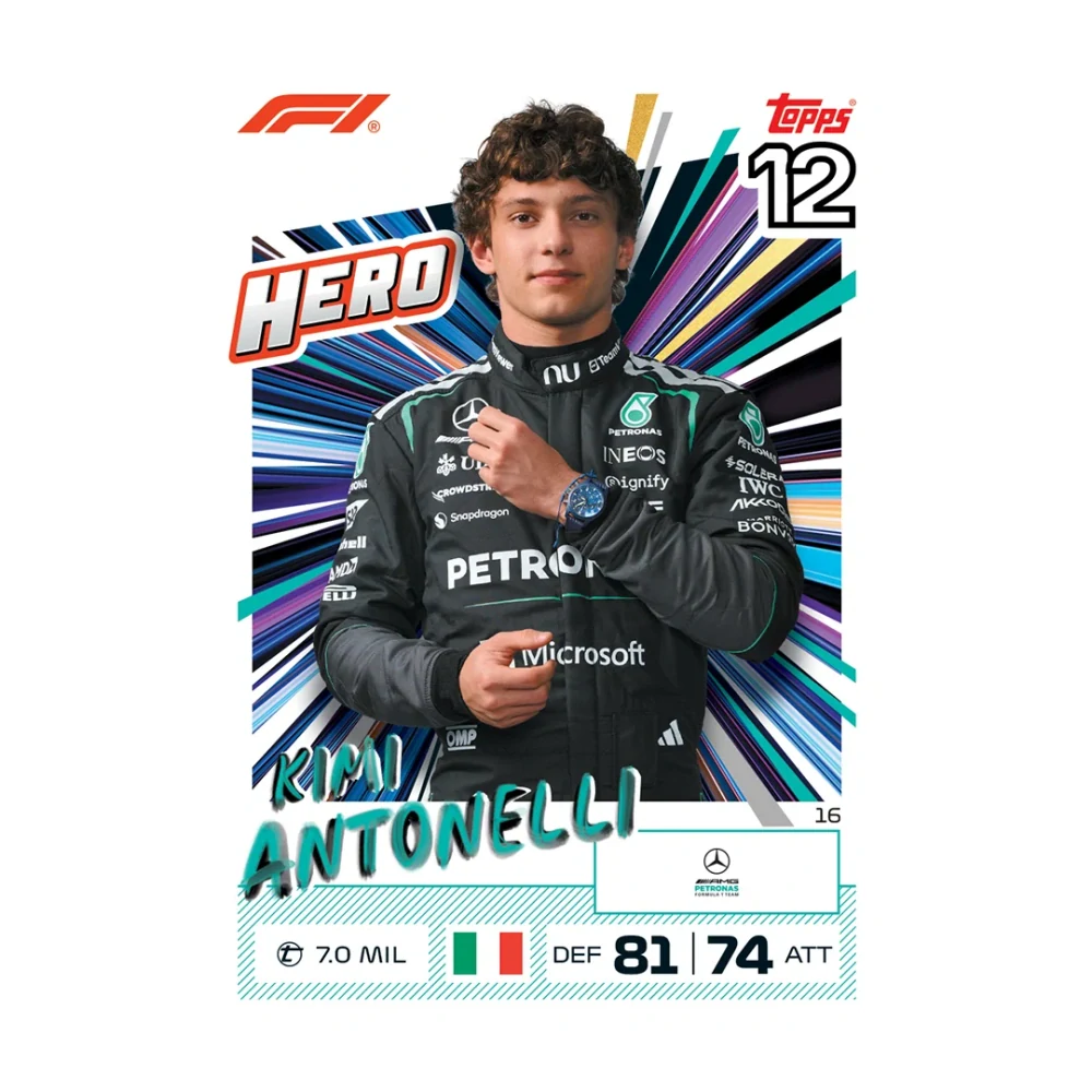 Turbo Attax Formule 1 Topps 2026 - Super Tin - GREATS OF THE GRID