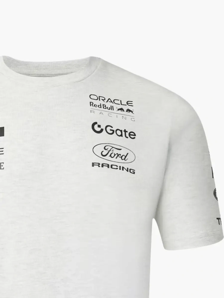 Týmové tričko Oracle Red Bull Racing s logy sponzorů - edice Classic