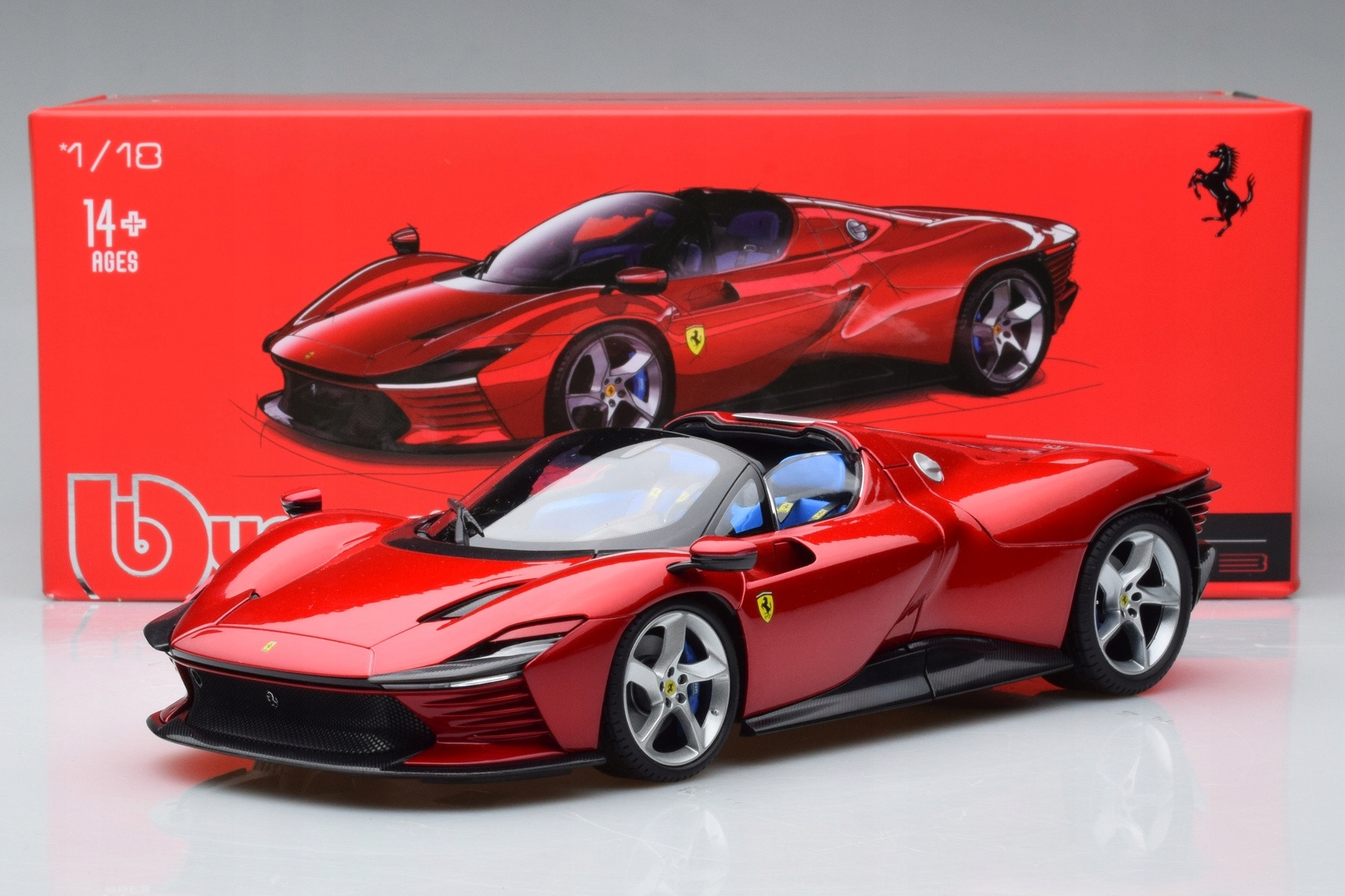 Model Ferrari DAYTONA SP3 open roof 2022 1:18