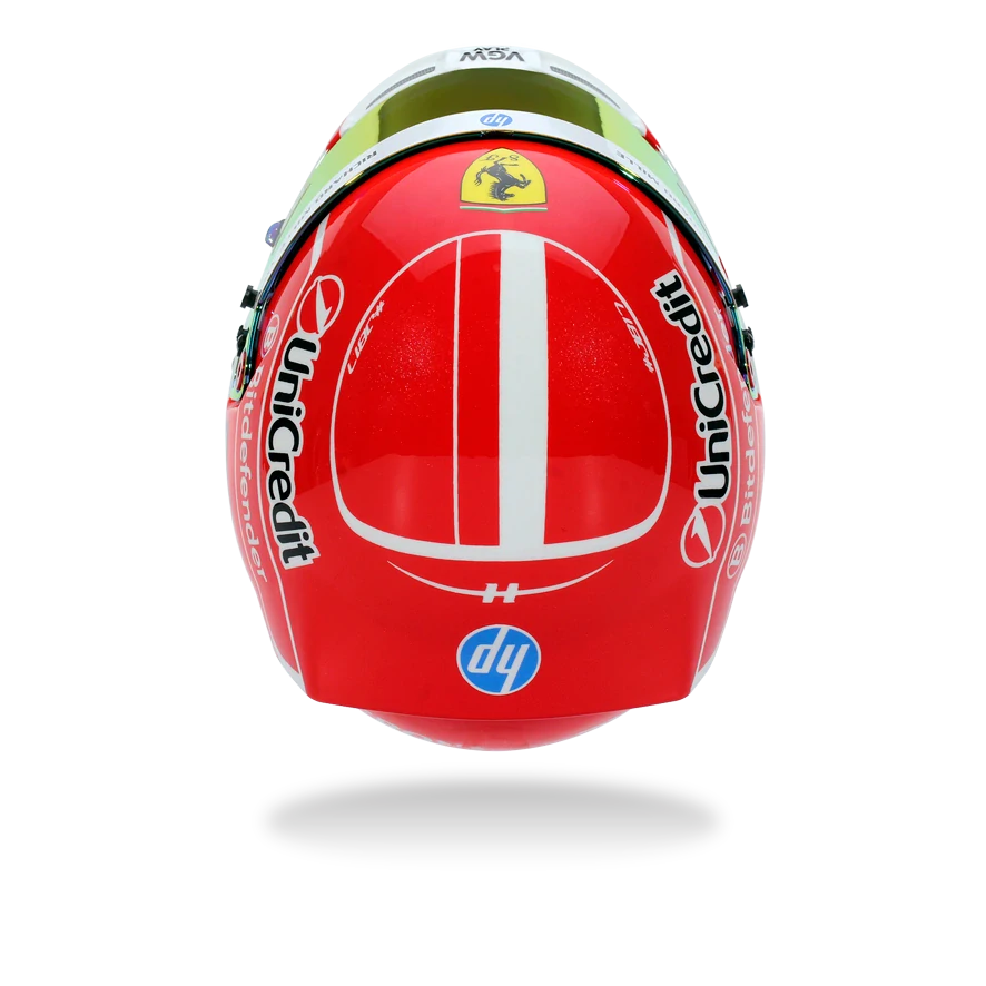 Model přilby Charles Leclerc 2025 BELL 1:2