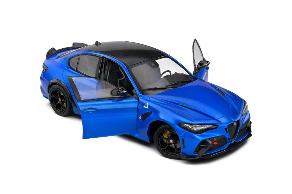 Model Solido Alfa Romeo Giulia GTA modrá 1:18
