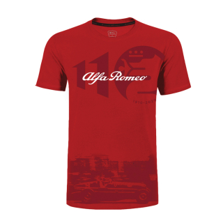 Alfa Romeo tričko CLASSIC RED červené