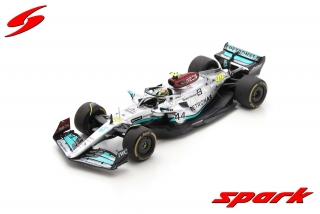 Model Spark Mercedes AMG Petronas W13 E Lewis Hamilton 1/18 Belgian GP 2022