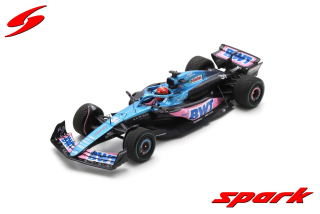 Model Spark BWT Alpine F1 Team A523 Esteban Ocon 1:43 Monaco GP 2023